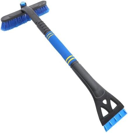 1pc Multi-Purpose Snow Removal Shovel Tool Telescopic Snow Brush Ice Scraper by Beatifufu