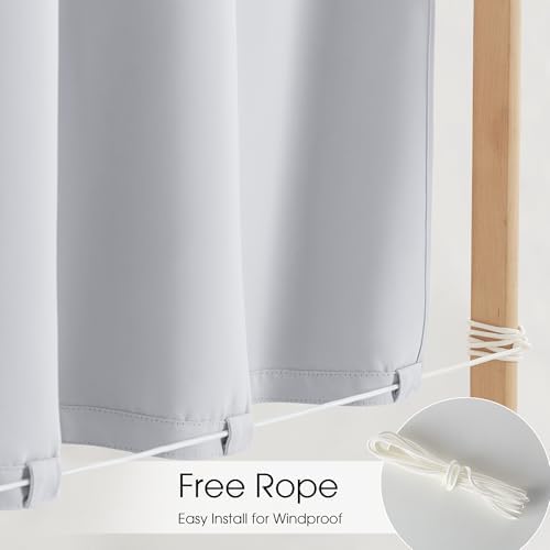 NICETOWN Rod-Free Outdoor Curtains - Image 4