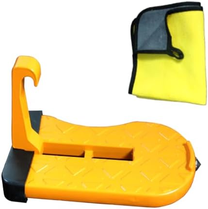 Universal Car Door Step, Foldable Door Latch Step Stand Pedal Car Door Latch by Unknown