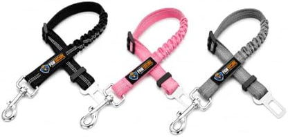 Dog Seat Belts, Durability Retractable Dog Car Harness Adjustable Bungee Saftey - Image 5