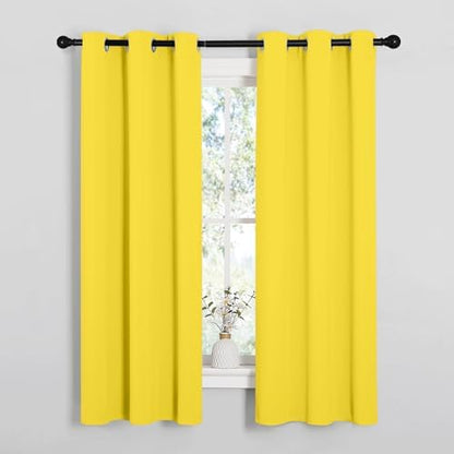NICETOWN Bedroom Curtain Panels Draperies, Thermal Insulated Solid Grommet by NICETOWN