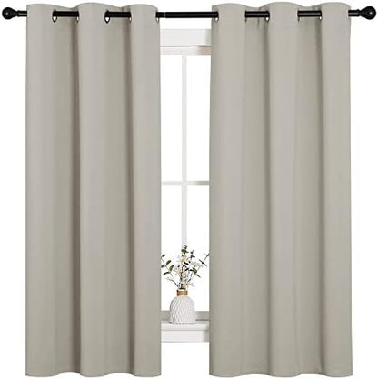 NICETOWN Natural Blackout Curtains - Image 2