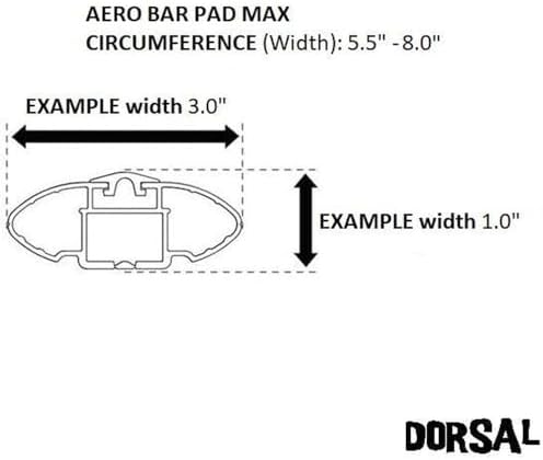 DORSAL Aero Roof Rack Pads for Factory Crossbars - Image 6