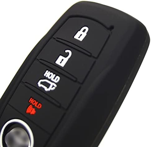 Silicone 4 Buttons Key Fob Cover Case - Image 4