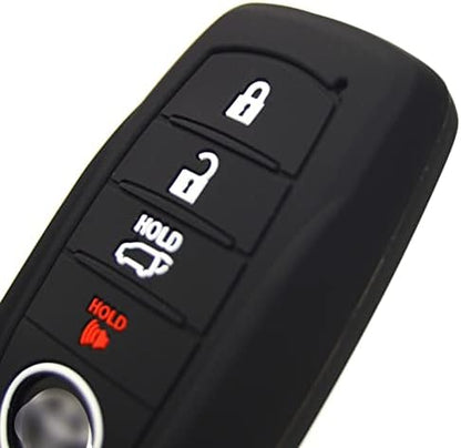 Silicone 4 Buttons Key Fob Cover Case - Image 6