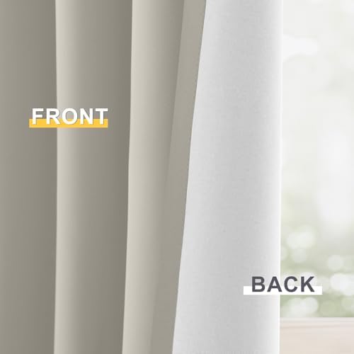 Yakamok Stone Blackout Curtains 63 Inches Long - Image 5