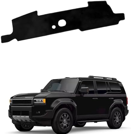 Dashboard Mat Cover for Toyota Land Cruiser 250 Prado 2024 2025 Nonslip Center by BOLTRY