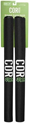 COR Surf Roof Rack Pad for Round or Square Crossbar Surfboard Longboard Kayak by CORSurf