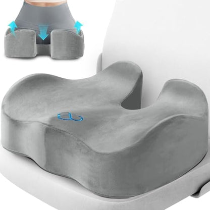CushyOasis Seat Cushion, Office Chair Cushions, 5.28 in Thick by TushGuardSeatCushonsPillows