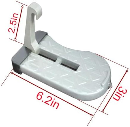 Universal Car Door Step, Foldable Door Latch Step Stand Pedal Car Door Latch - Image 2