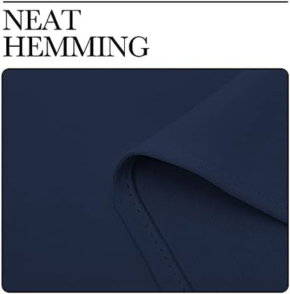 NICETOWN Navy Blackout Curtains - Image 6
