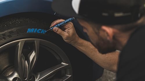 ProtectDIP® Tire Paint Pen Blue – Waterproof Permanent Tire Marker - Image 2