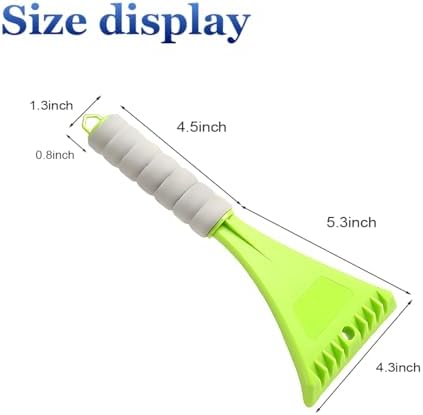 LCE Scraper for Car Windshield, Plastic Vehicle Windscreen Snow Frost Removal - Image 2
