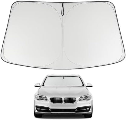 Proadsy Custom Fit 2011-2016 BMW 5 Series Windshield Sun Shade, Blocks Heat by Proadsy