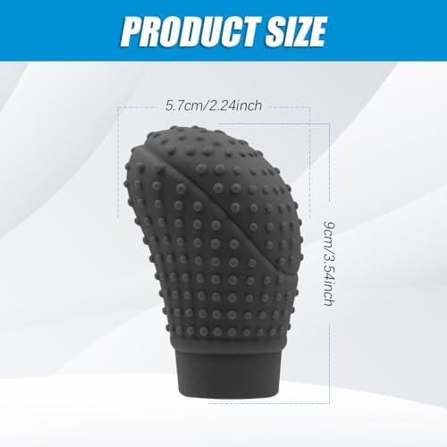 Car Gear Shift Knob Cover, Gear Shift Knob Cover Car Protect Accessories - Image 2