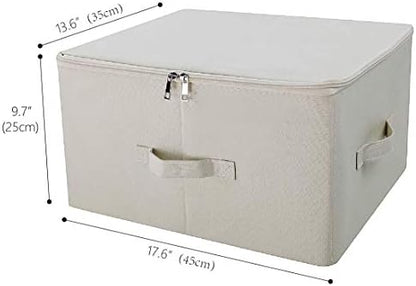 3-Pack Collapsible & Stackable Rigid Storage Organizer Bins - Image 2