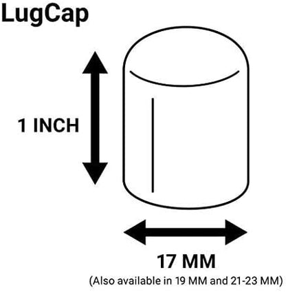 ColorLugs Vinyl Lug Nut Cover | Blue | Flexible Fit Wheel Lug Nut Cap | Fits 17 - Image 3