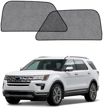 Car Window Shade for Ford Explorer 2011-2019, 2 Pack UV & Glare Protection by Unknown
