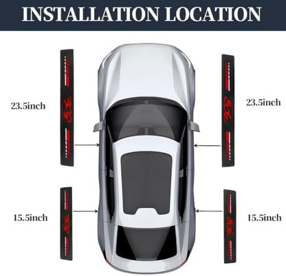 4PCS Car Door Edge Guards, Scratch Protector - Image 5