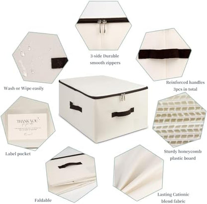 Folding Lidded Storage Bins - Image 4
