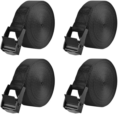 TRIWONDER Cinch Tie Down Strap Lashing Straps Heavy Duty Nylon Straps by TRIWONDER
