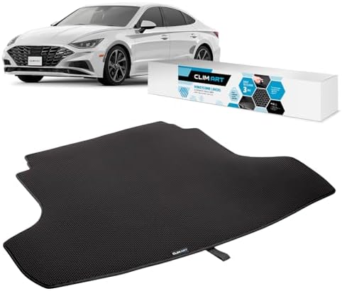 CLIM ART Cargo Liner for Hyundai Sonata 2020-2026 Custom Fit Trunk Mat by CLIMART