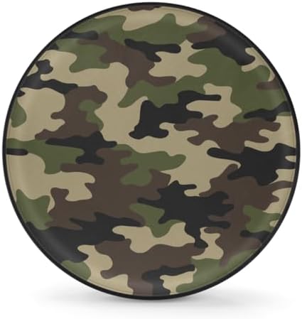 Camo Spare Tire Cover Waterproof Dust-Proof Spare Wheel Covers by Unknown