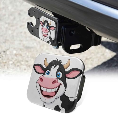 Trailer Hitch Cover 2 Inch Square Receiver Hitch Cover Rubber Tube Plug by Unknown