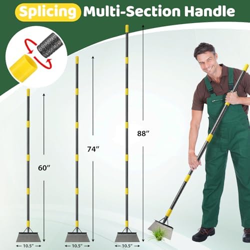 Garden Flat Shovel, Floor Scraper, Heavy Duty Floor Scraping Tool, Metal - Image 4