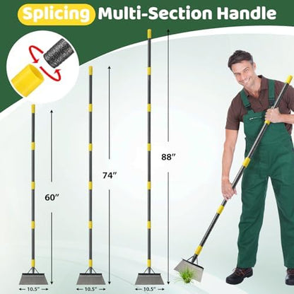 Garden Flat Shovel, Floor Scraper, Heavy Duty Floor Scraping Tool, Metal - Image 4