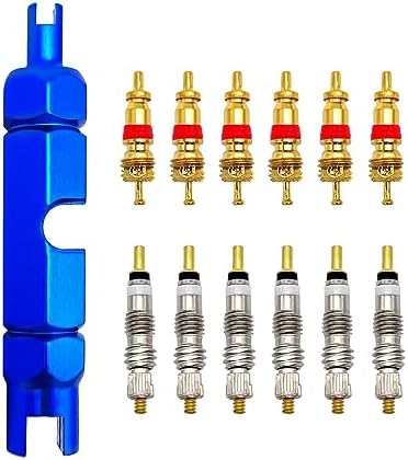 Medsuo Bicycle Valve Core Remover Tool Kit Universal Bike and Car Valve Core by Medsuo