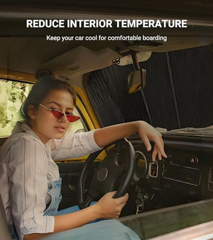 Pigenius Windshield Sunshade for Lexus LX600 2022-2026, LX700h 2025-2026 Front - Image 4