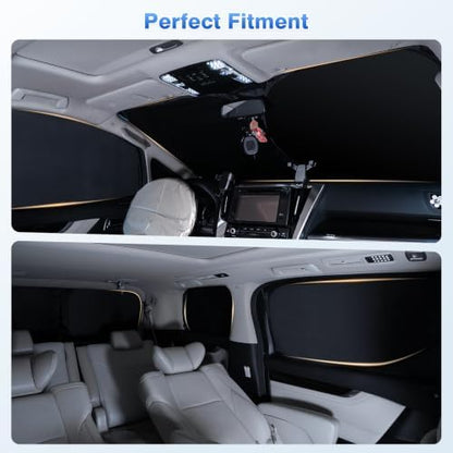 Canvcle Window Shades for 2016-2022 Toyota Prius Hatchback Accessories - Image 6