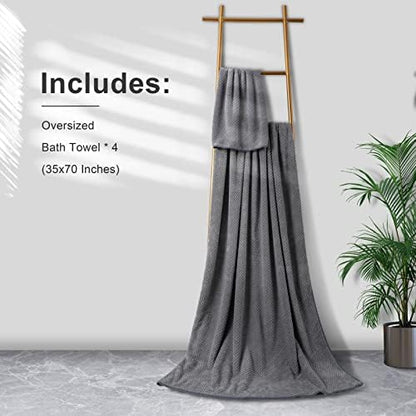 Extra Large Bath Towel Sheet Set 35x70 Inches - Image 6