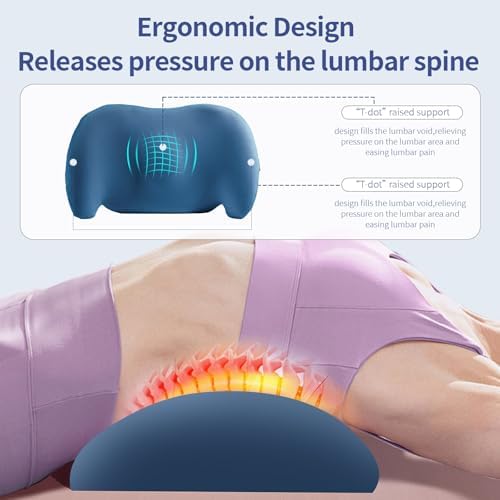 Lumbar Support Pillow for Office Chair, Memory Foam Car Back Cushion - Image 5