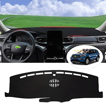Autorder Dashboard Cover Mat for 2020-2024 2025 2026 Ford Explorer Accessories by Autorder
