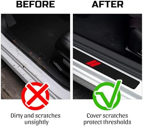 Car Door Sill Protector Fits for Dodge Charger Challenger Durango - Image 5