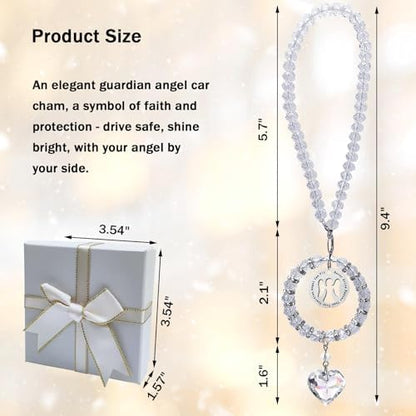 Crystal Guardian Angel Suncatcher - Image 2