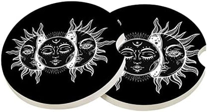 2.56" Absorbent Ceramic Coasters - Image 2
