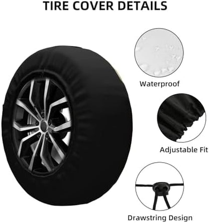 Funny Dog Spare Tire Cover Wheel Protectors - Image 3