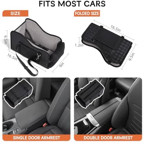 TKYZ Center Console Dog Car Seat - Image 6