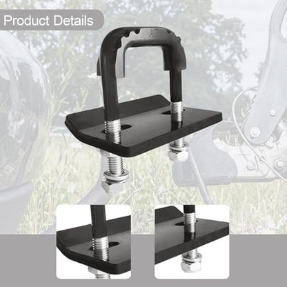 Hitch Tightener Hitch Stabilizer Anti Rust Cargo Carrier Anti Rattle Clamp Steel - Image 3