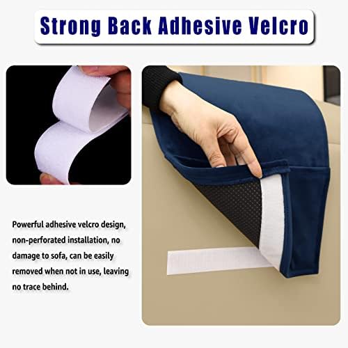 Velvet Recliner Headrest Pillow, Non-Slip Neck Support - Image 4