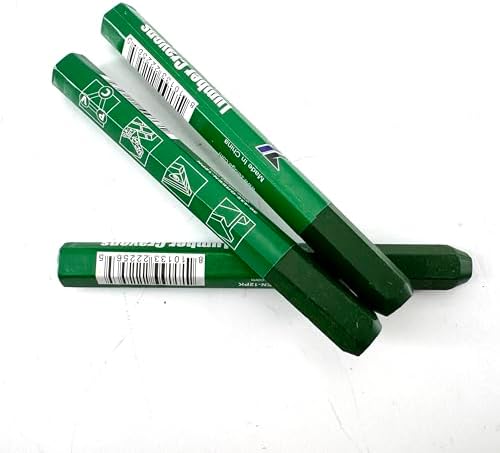 Zeluga 4.7in. x 0.47in. Hex Shape Industrial Lumber Marking Crayons - Image 2