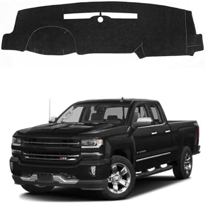 Dashboard Mat Cover for Chevrolet Silverado/GMC Sierra 1500 2014-2018 by BOLTRY