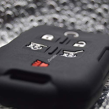 Silicone Remote Key Fob Cover Protector GMC Yukon and Chevrolet Suburban Tahoe - Image 3