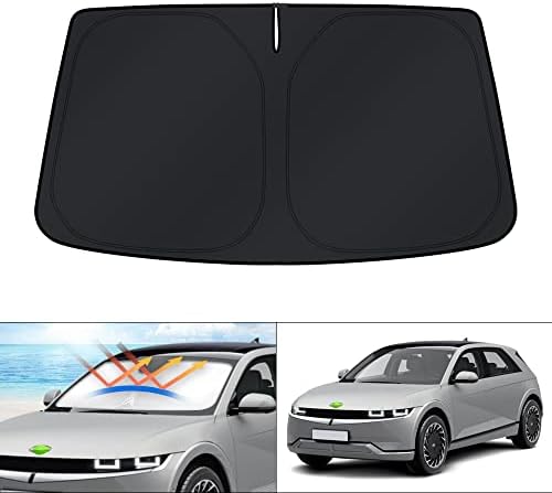 KUST Windshield Sun Shade for Hyundai Ioniq 5 Accessories 2022-2025 2026 by KUST