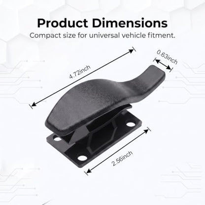 2 PCS Car Trunk Umbrella Holder Clip, Heavy‑Duty ABS Umbrella Fixing Clamp - Image 2