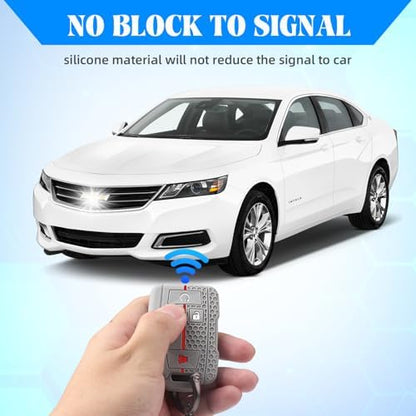 QBUC 2PCS for Chevrolet Key Fob Cover - Image 3