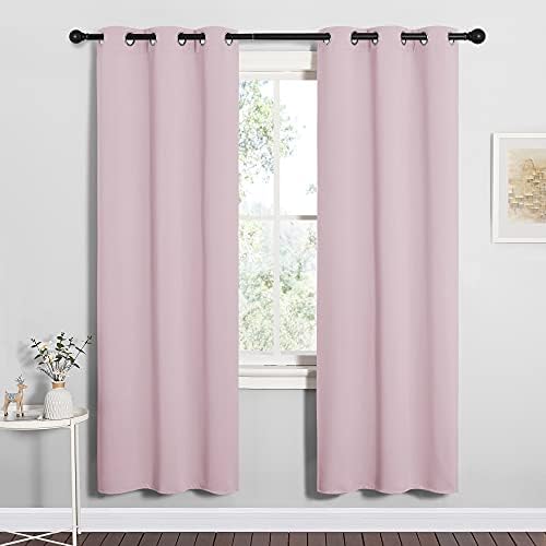 NICETOWN Baby Pink Blackout Curtains by NICETOWN
